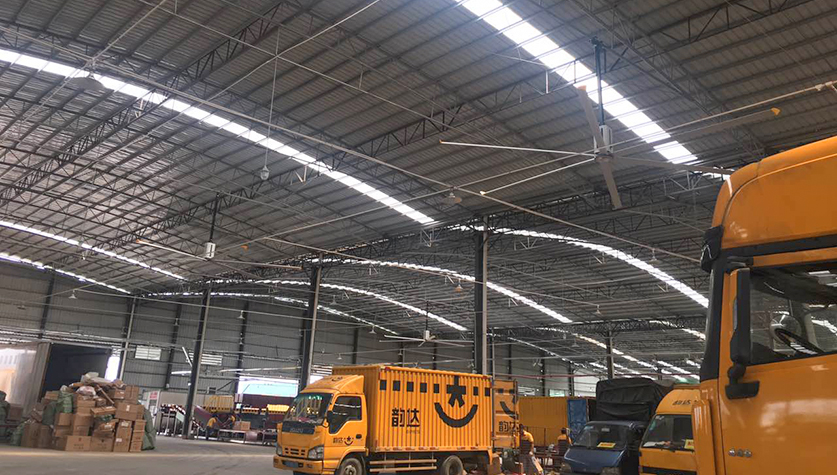 仓储物流中心通风降温