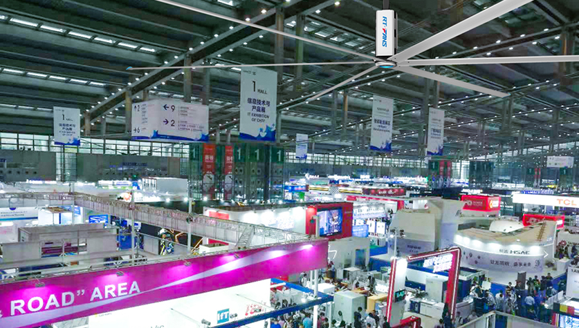 展览馆通风降温方案