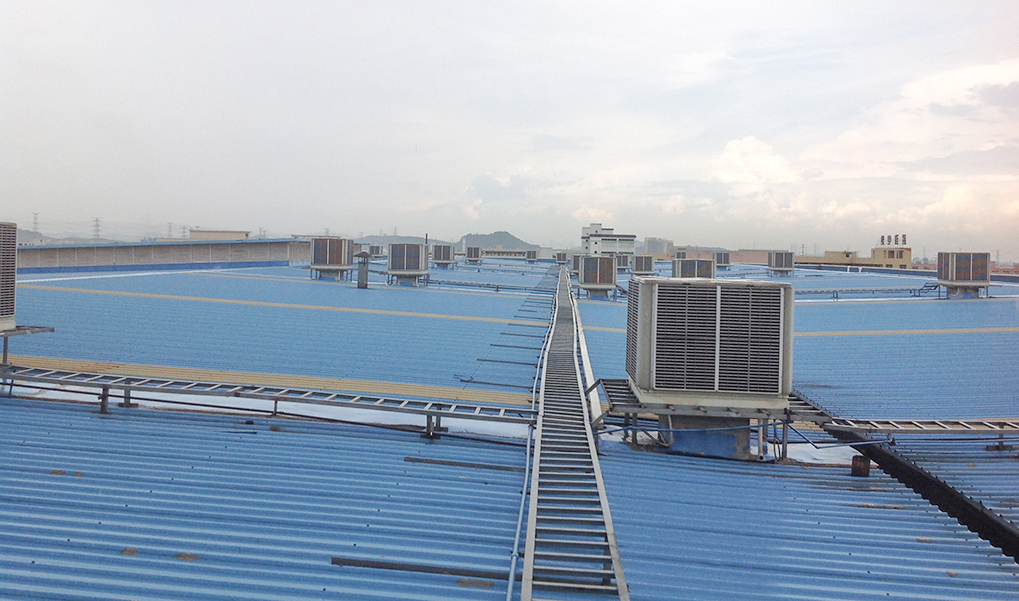 玻璃厂环保空调信义玻璃案例