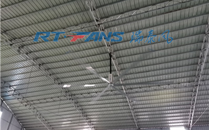 工厂车间降温选工业大风扇厂家大风量还超节能