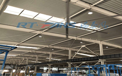 五金厂车间降温设备，车间工业大吊扇非您莫属