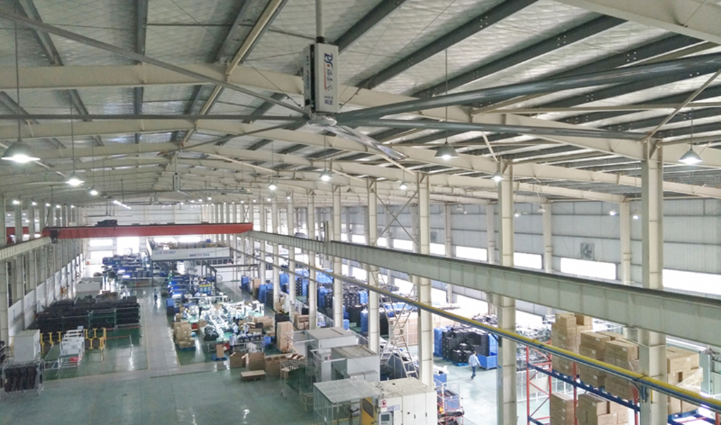 CNC机加工通风降温案例